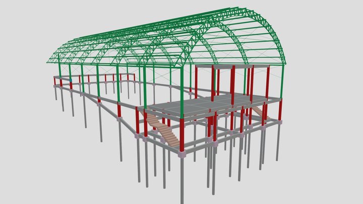 Quadra São Brás do Suaçuí 3D Model