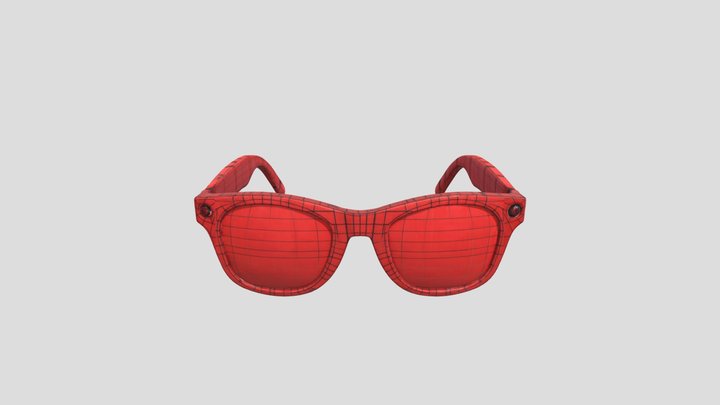 Retro Shades Render 3D Model