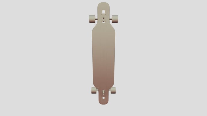 Weekly Drill 36 - Skateboard 3D Model
