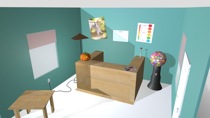 Dentist/Doctor Office 3D Model