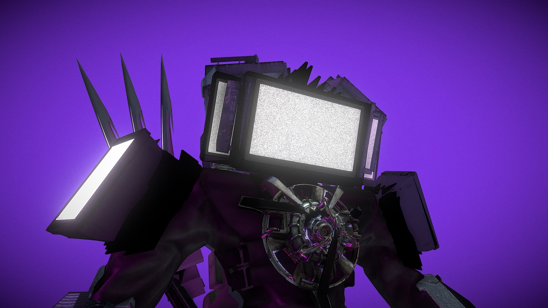 titan tv man 2.5 - 3D model by Void (@Void.com) [af33c22] - Sketchfab