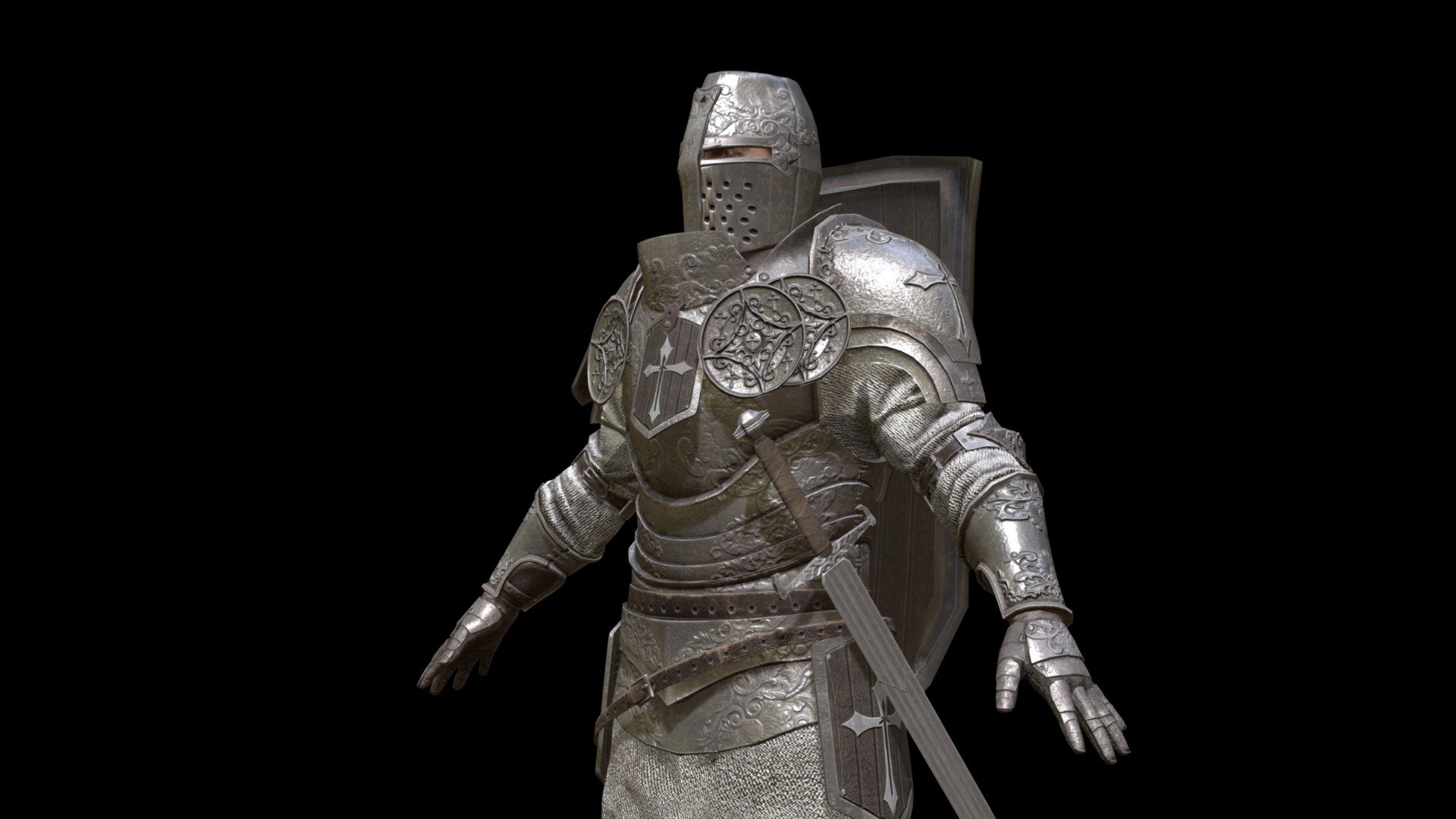 NPC Knight2 - Buy Royalty Free 3D model by dremorn [af355b1 ...