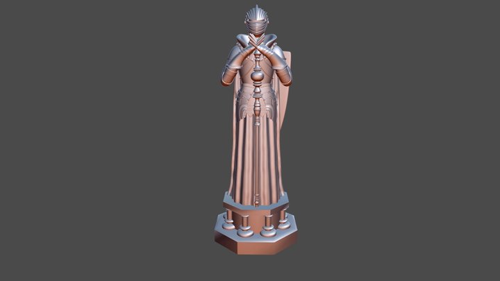 Queen, Chess Harry Potter! 3D Model