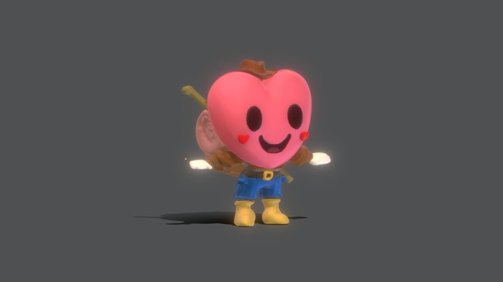 heart hero 3D Model