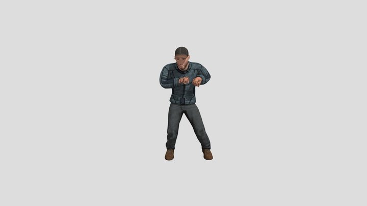Ted Dancing 3D Model
