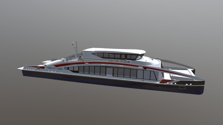 IC17062-Twin City Liner 3D Model