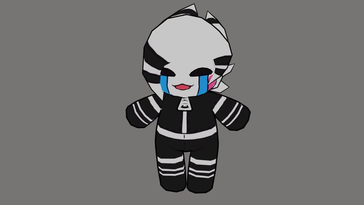 Marie plush 3D Model