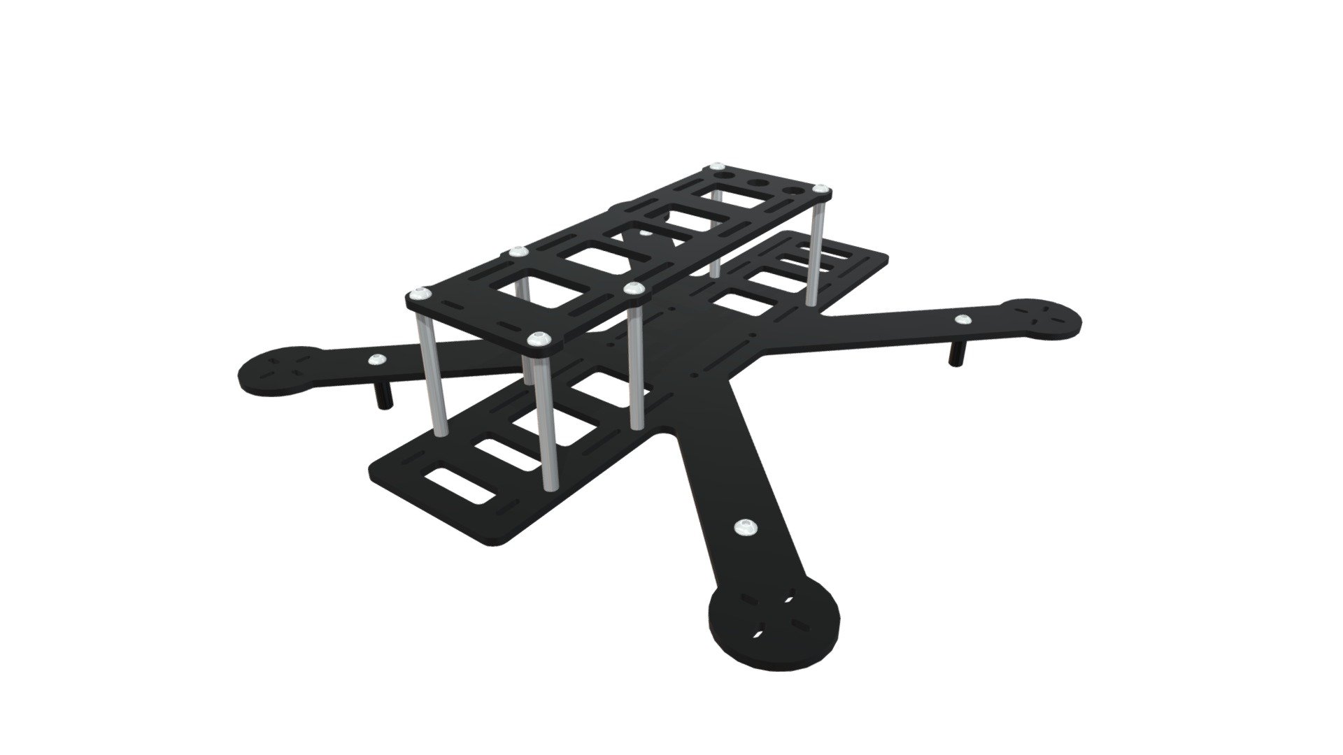 FPV Drone Frame v1.1 — Sketchfab embed 3D viewer