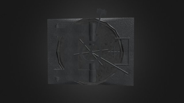 Bank Vault 3D Model