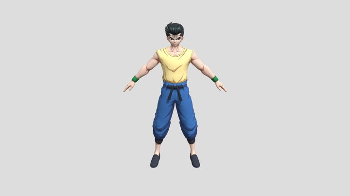 Yusuke Urameshi 3D Model