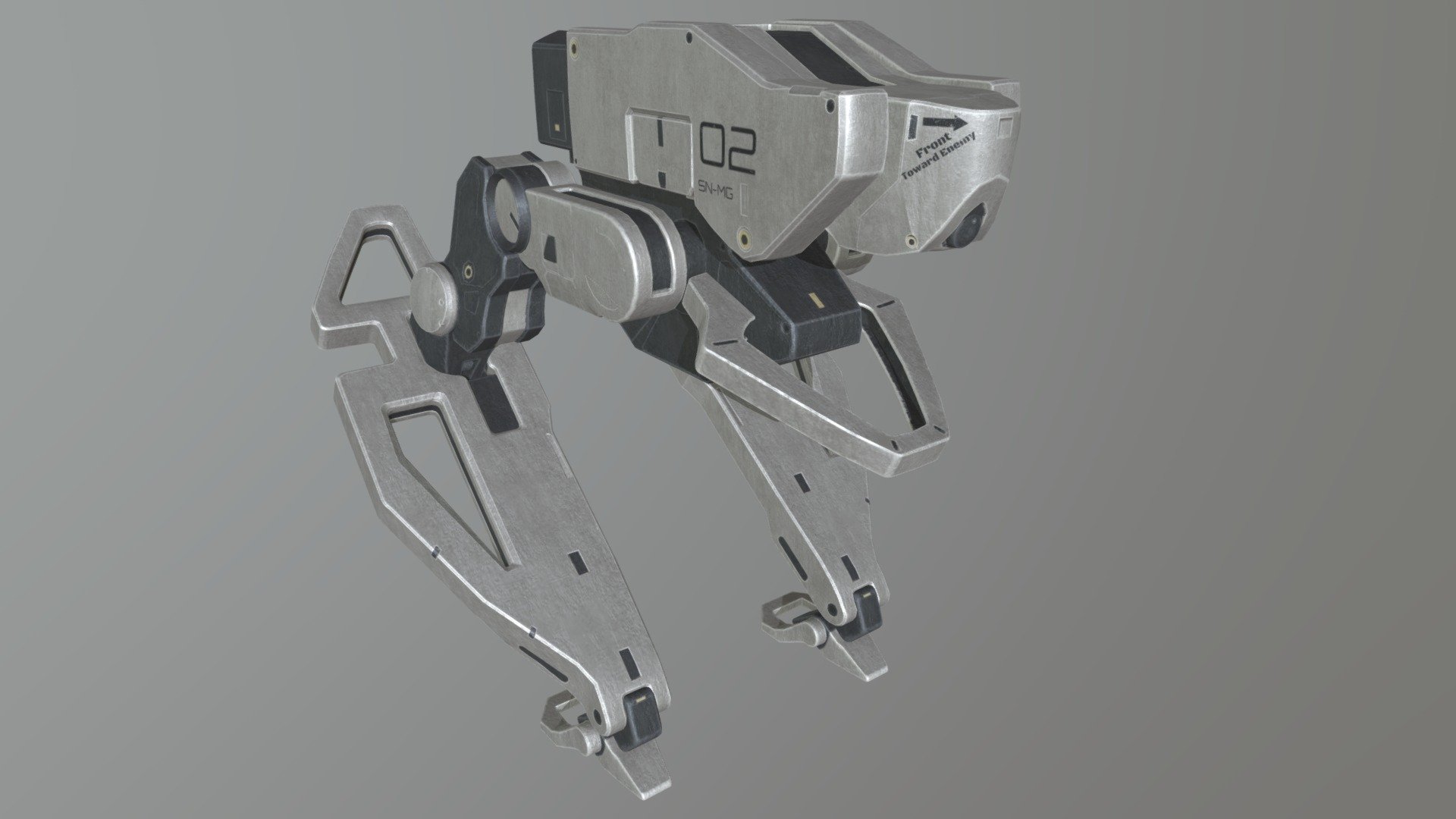 Clean Mech - 3D model by Morgan Acosta (@MorganAcosta) [af3a24e ...