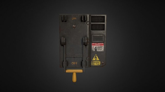 Circuit Breaker 3D Model