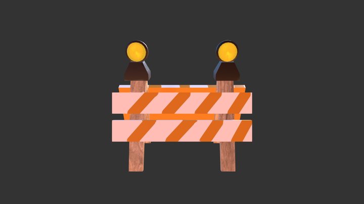 Street Fence 3D Model