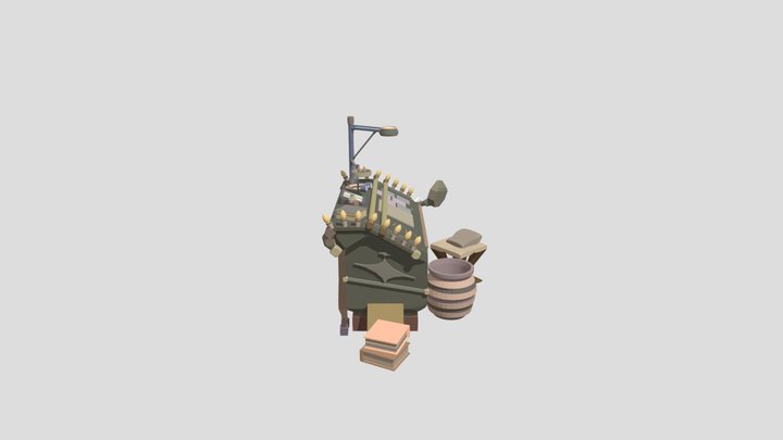 МАГИЧЕСКИЙ СТОЛ 3D Model