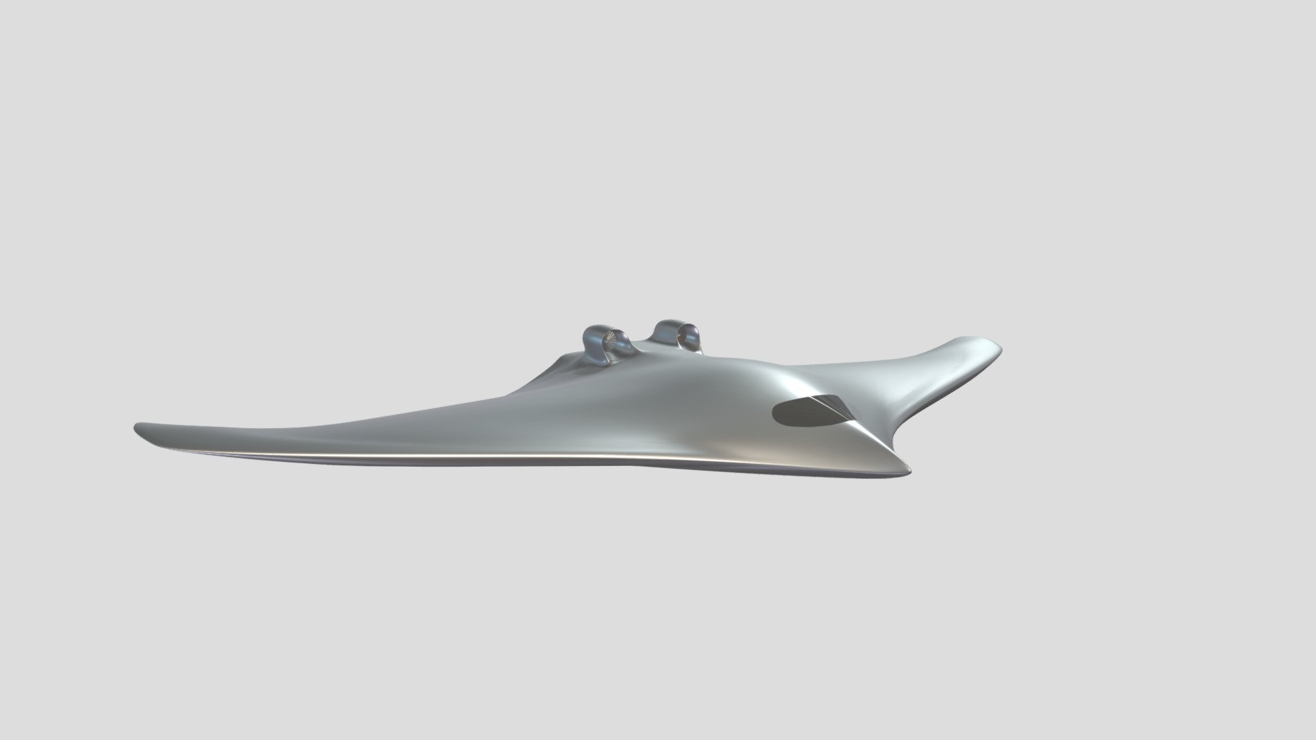 Blended Body Concept With Engines - Download Free 3D model by Milo ...