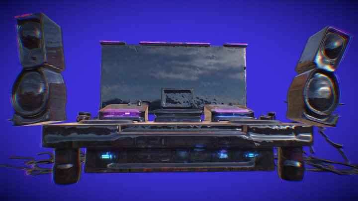 Cyberpunk Music Equipment
