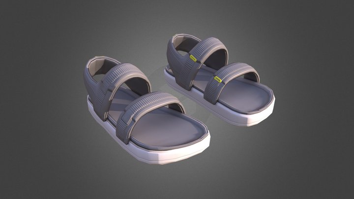 Creative Commons Sandals 3D Model