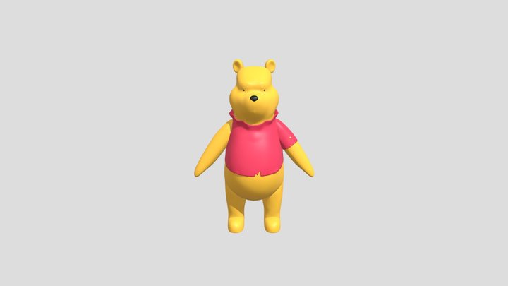 Winnie the Pooh 3D Model