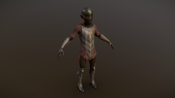Orc - Lord of the Rings Style Character 3D Model