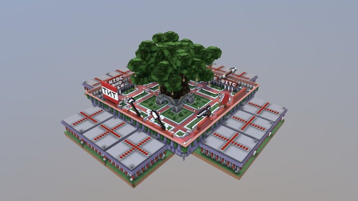 Minigame Lobby 3D Model