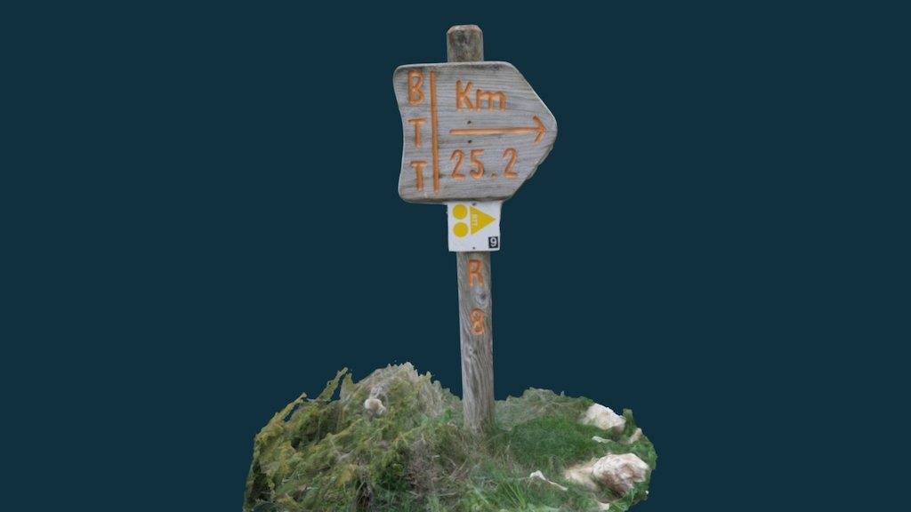 Wooden poster | Cartell BTT de fusta