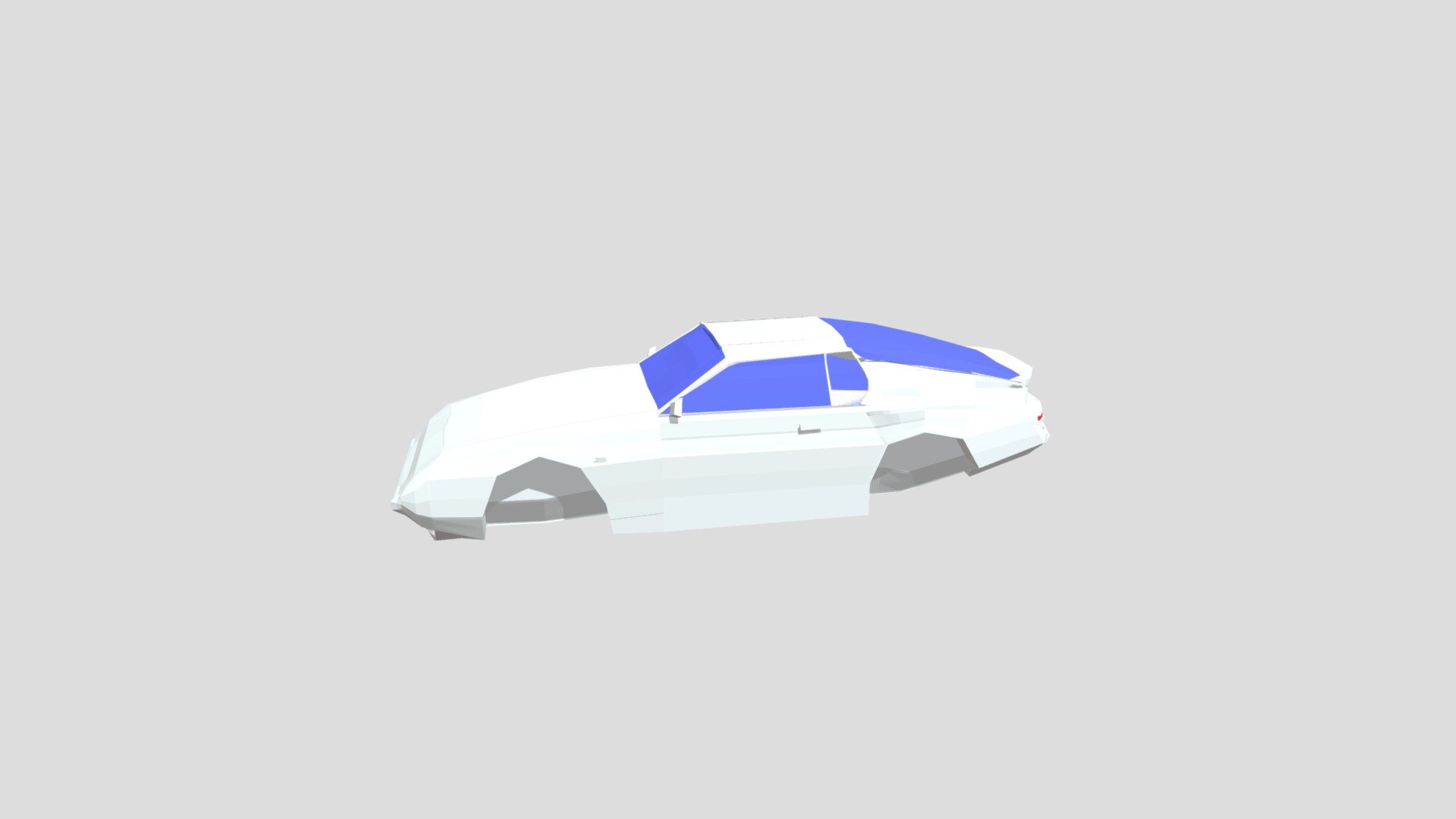 Low Poly - Porsche 924