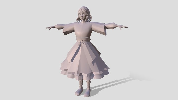 Maia 3D Model