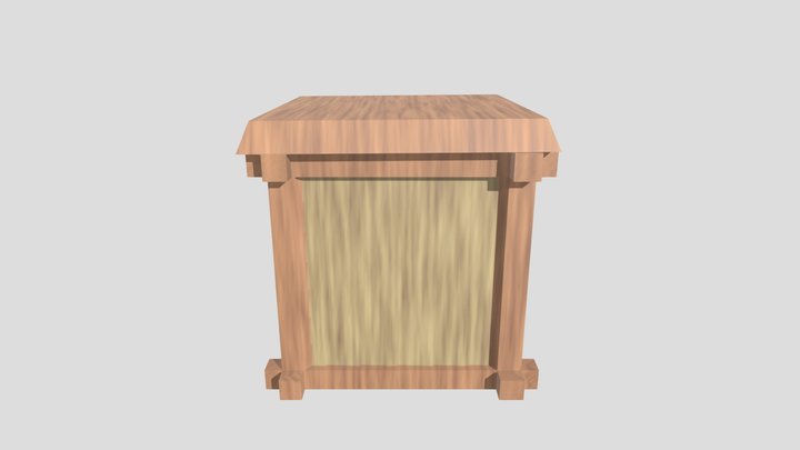 Storage Chest 3D Model