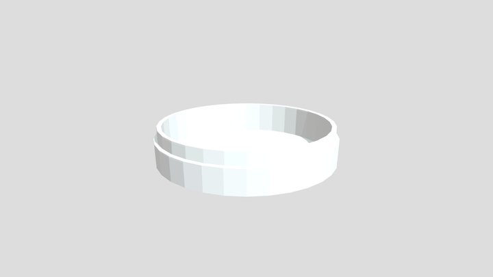 Snusdosa (botten) 3D Model