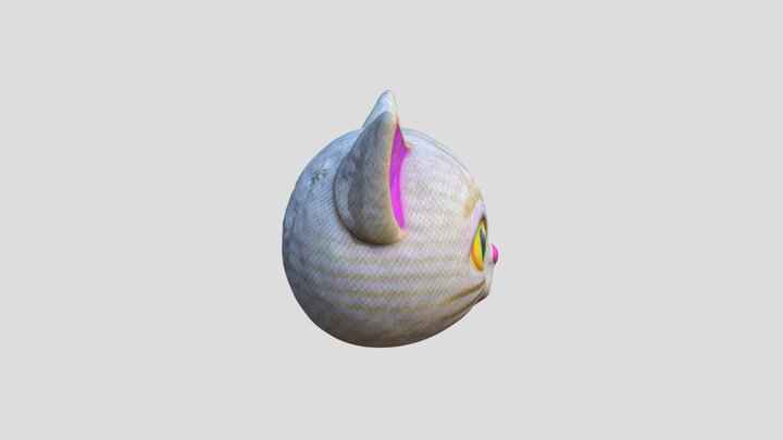 Realistic 3D Cat Face Models for Pets cat 3D Model