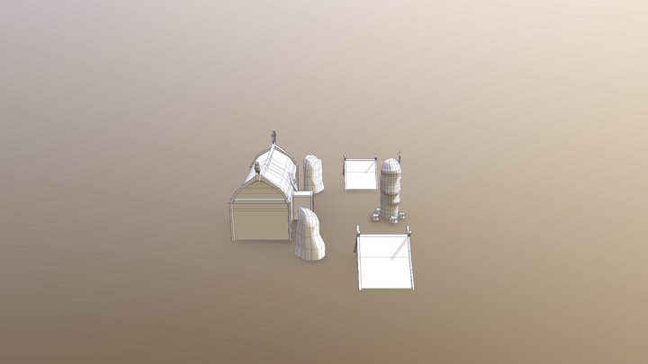 Odin's Building 3D Model