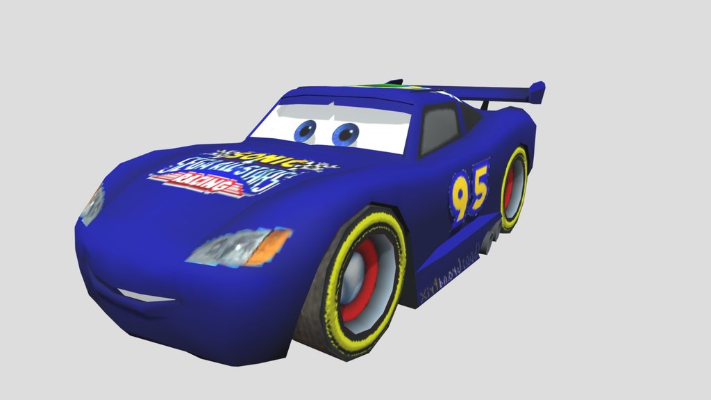Sonic racing lightning McQueen