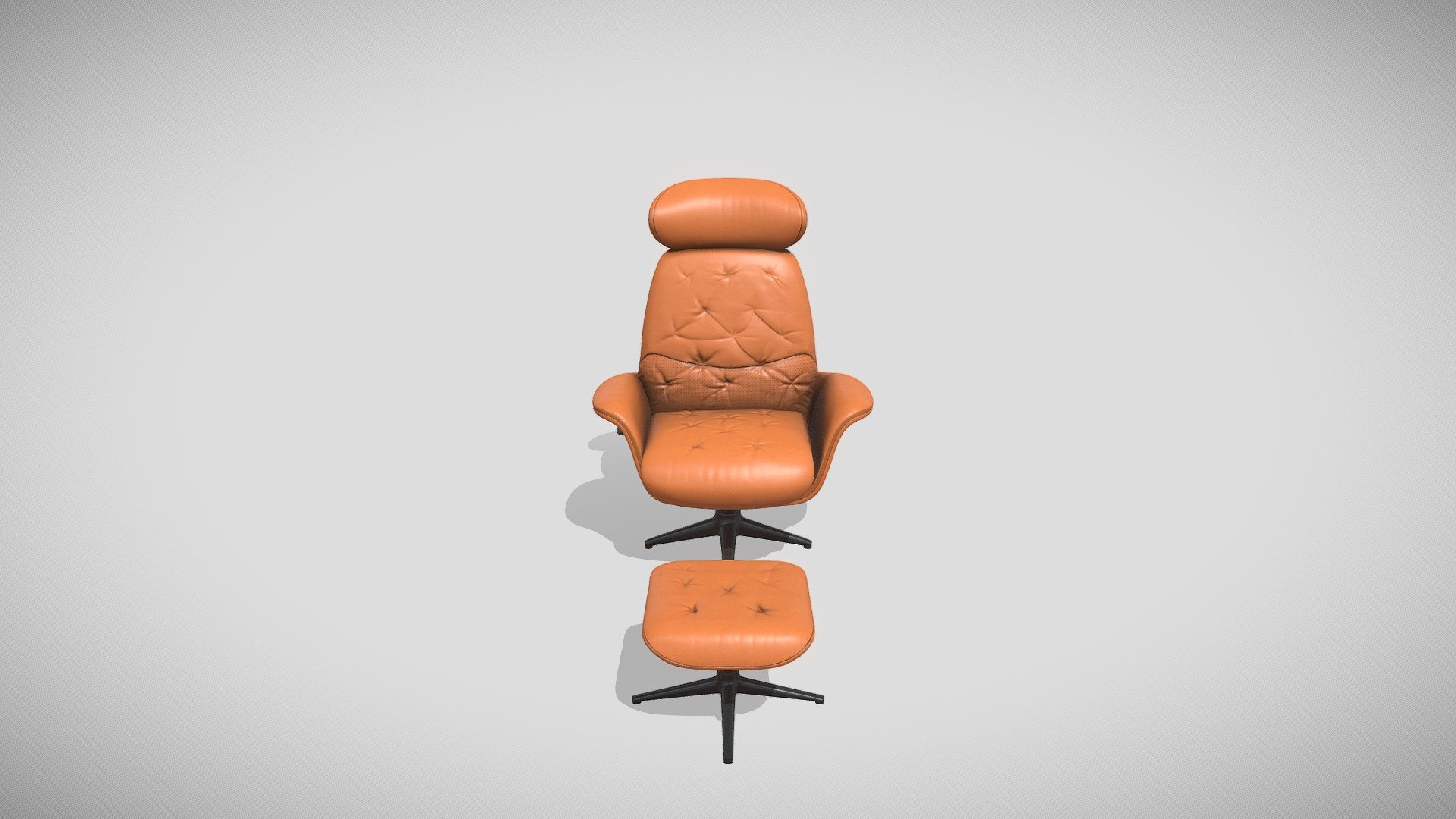 Armchair with Footrest