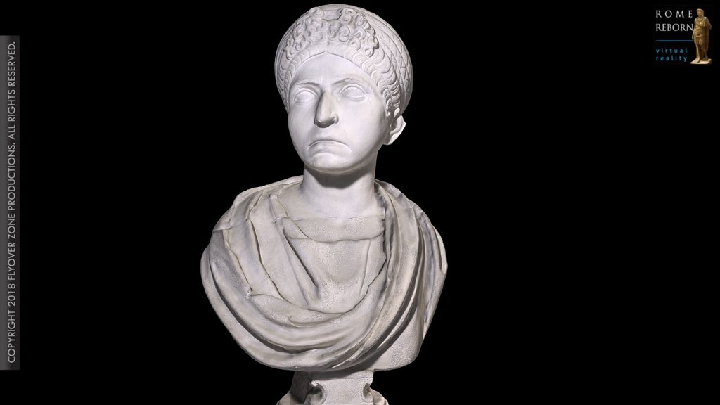 3D rendering of Roman Woman