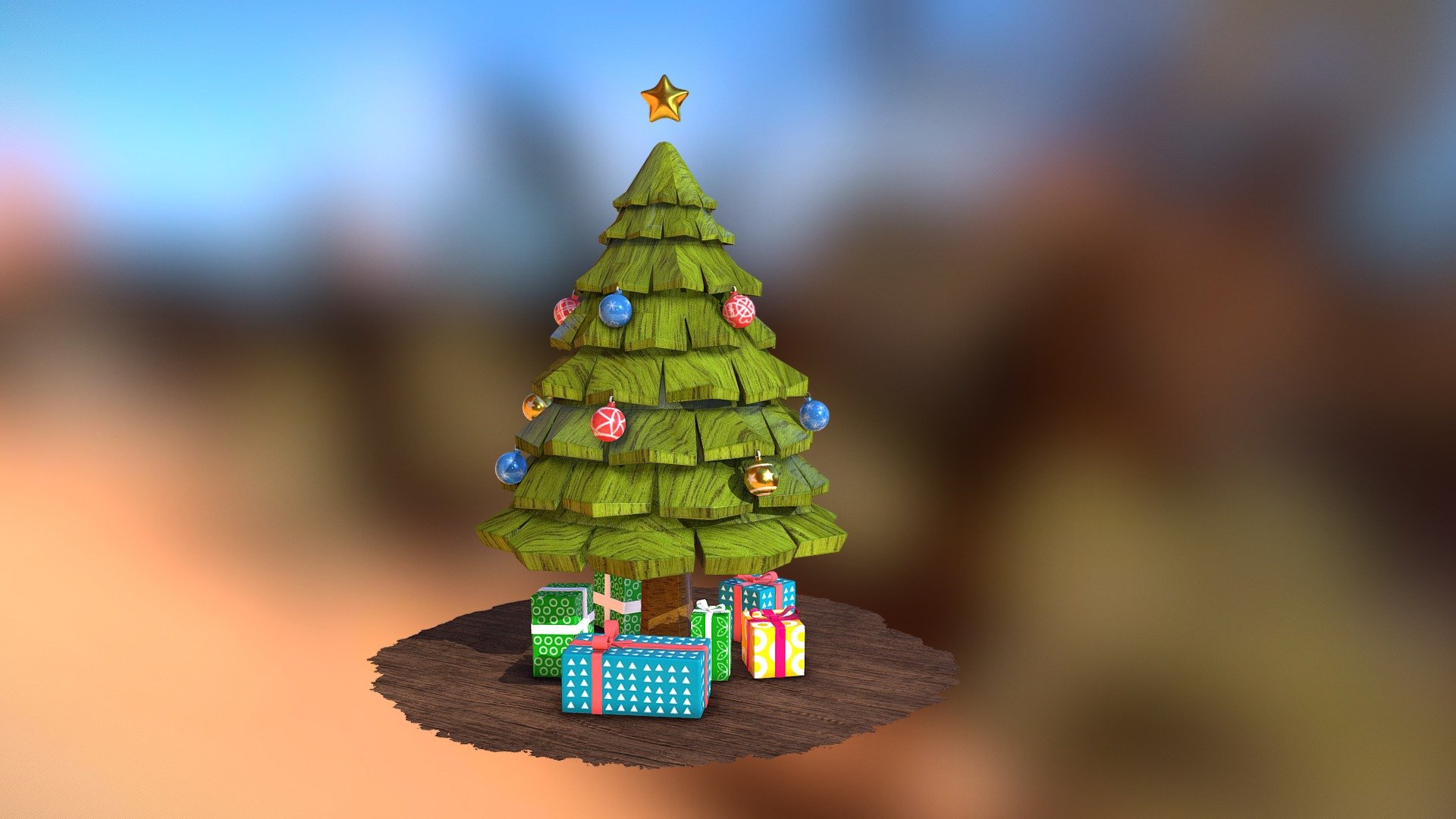 Christmas Tree - Buy Royalty Free 3D model by Sebastian.BA [af440ed ...