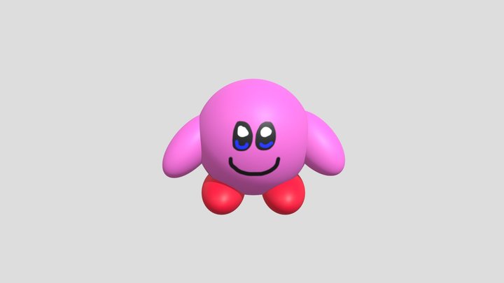 kirby 3D Model