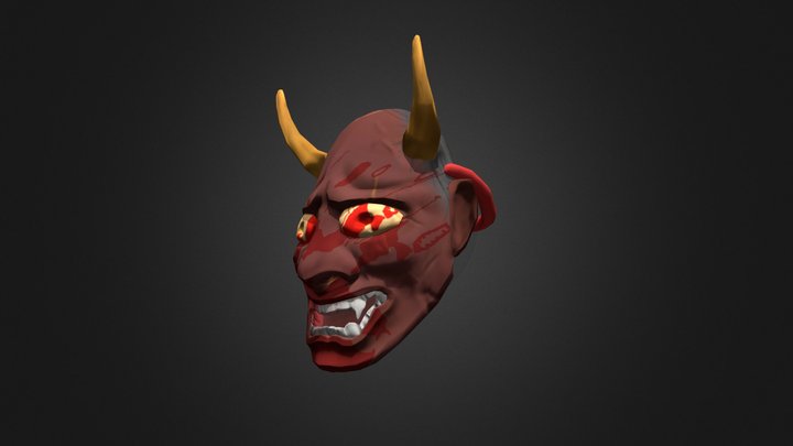 Hanya Mask 3D Model