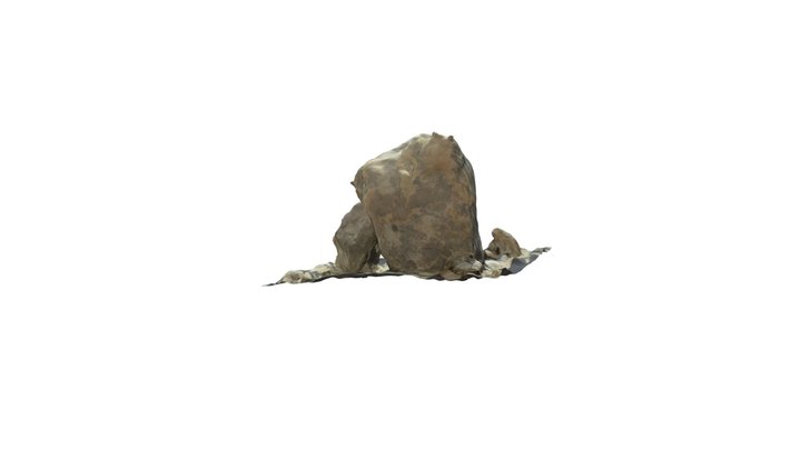 Rocks on Alabama Hills 3D Model