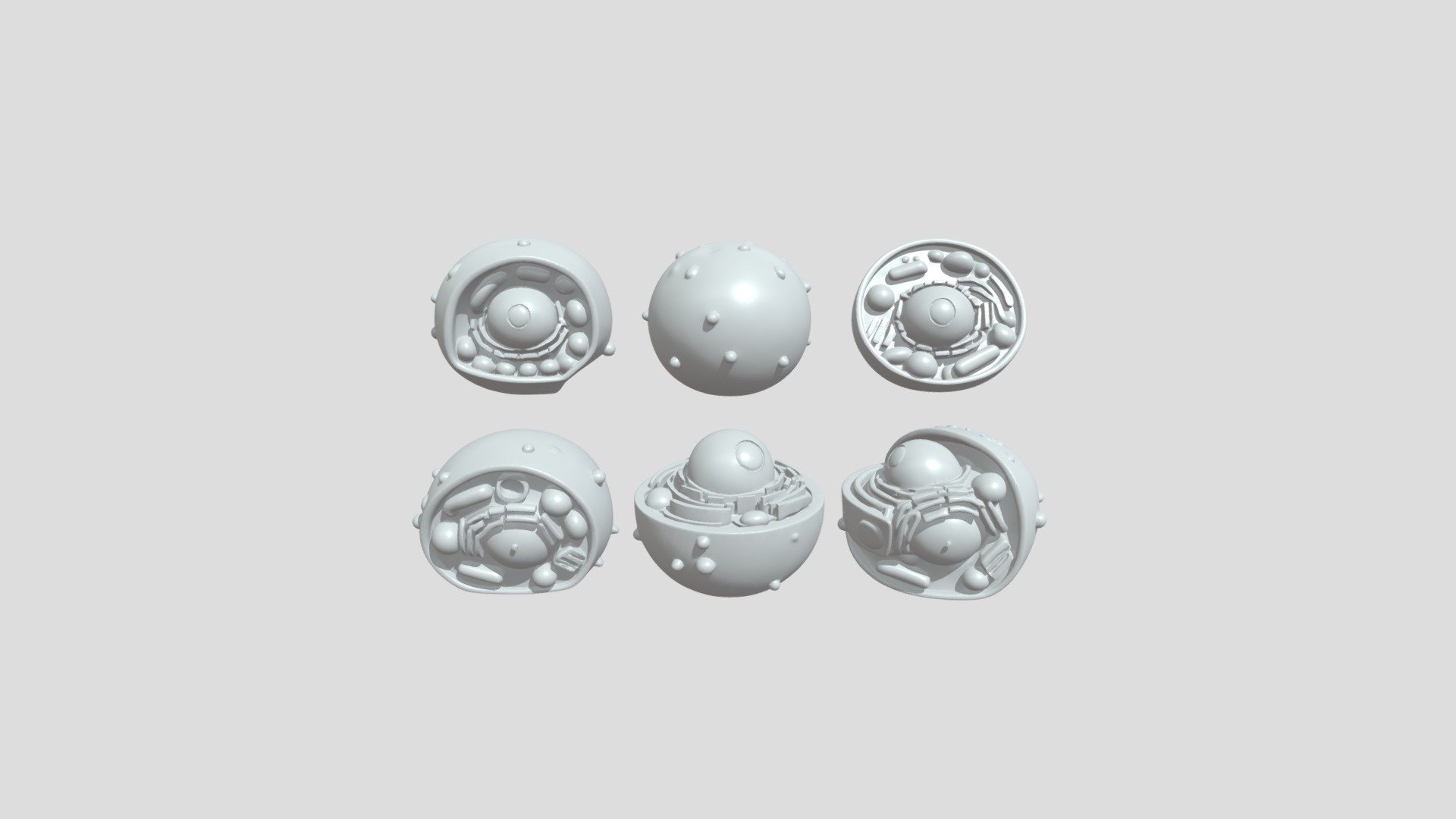 3D model of a cell - 3D model by DANI_ER123 [af45c1e] - Sketchfab