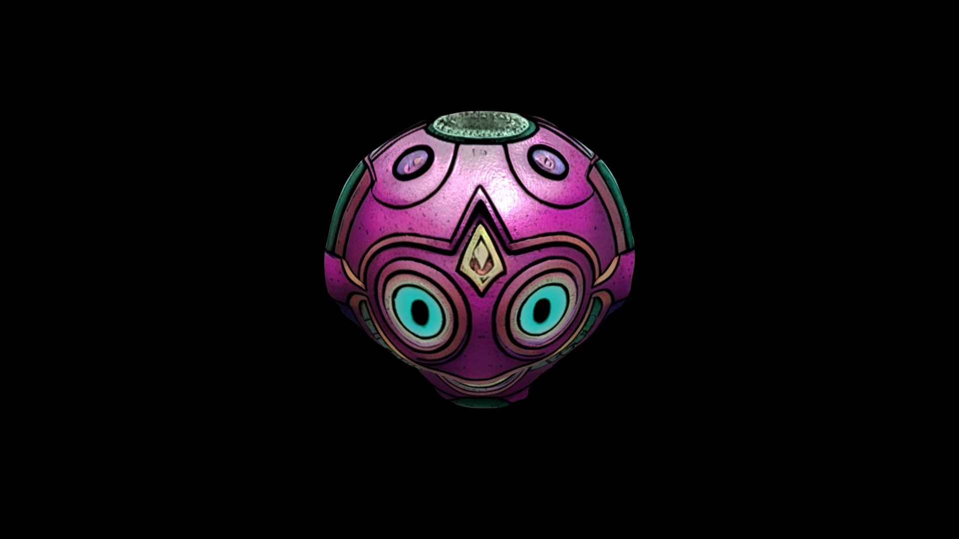 Happy Mask 501 Download Free 3D model by klrxyz [af46143] Sketchfab