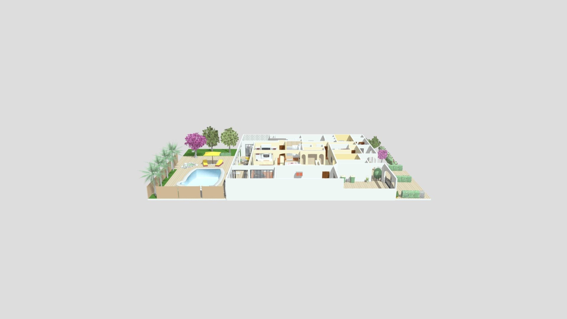 Classic Single Story, California Style Home