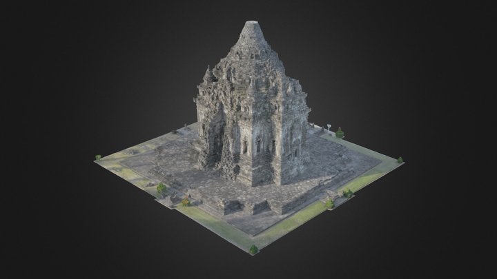 Candi Kalasan, Yogyakarta 3D Model