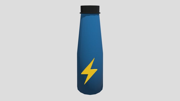 Garrafa de energético – Free 3D Model STL