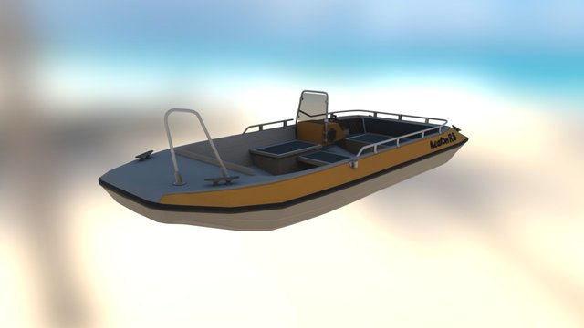 Boat - Keaton RS 3D Model