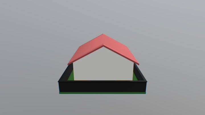 Casa Simples 3D Model