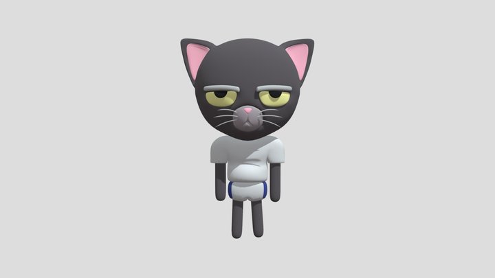 Cat 3D Model