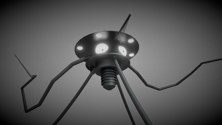 Henrique Alvim Correa's Fighting Machine 3D Model
