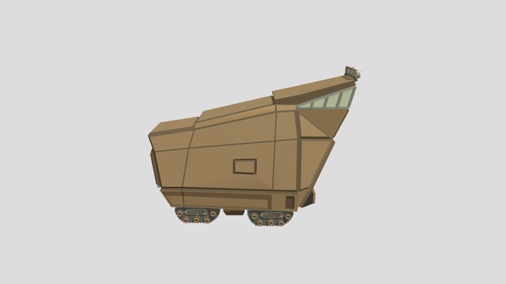 Sandcrawler 3D Model