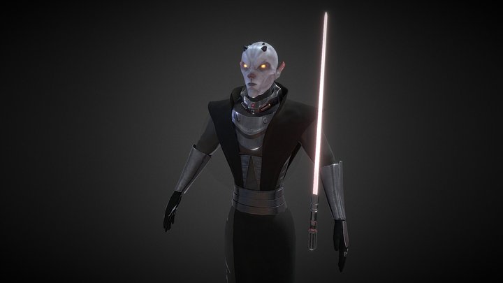 Sith Lord 3D Model