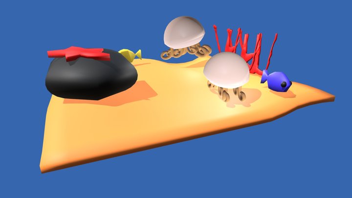 NATURA: meduse - Sofia 2F a.s. 2018-19 3D Model